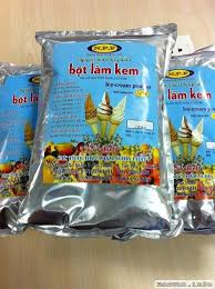 Giới thiệu bot lam kem bot lam kem trên thị trường thế giới có chỗ đứng rất là mạnh mẽ